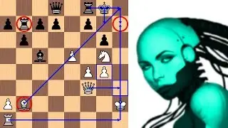 Leela Chess Zero ID 458 играет в гамбит Геринга против Stockfish 5