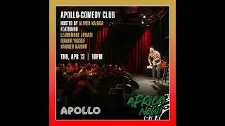 Qool DJ Marv Live at the Apollo Comedy Club - April 13 2023 | Afrobeats and Amapiano for the Apol...