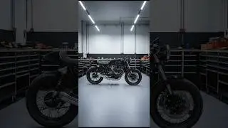 Insane Cafe Racer Motorcycle Build | Ultra Fast Timelapse Transformation  #timelapse