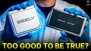 Новый твердотельный аккумулятор Geely, участвующий в лабораторных испытаниях Donut Lab, демонстри...