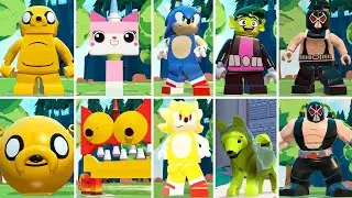 All Character Transformations in LEGO Dimensions
