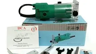 DCA Trimmer / Router 350w AMP02-6 (UNBOXING)