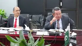 Sec. BISP, Mr.Amer Ali Ahmed chairing the meeting of 2nd Tripartite Portfolio Review Mission of ADB