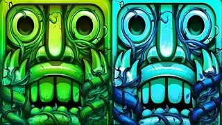 Temple Run 2 Lost Jungle VS Frozen Shadows Android iPad iOS Gameplay HD #9