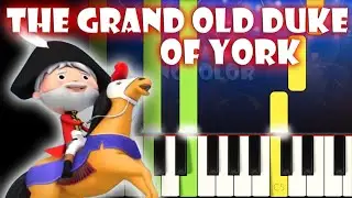 The Grand Old Duke Of Your - Little Baby Bum | Piano Tutorial | Karaoke