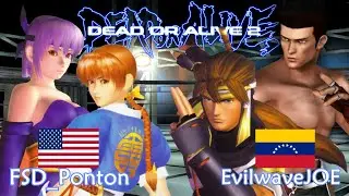 【Dead Or Alive 2】Tag Battle: FSD_Ponton vs EvilwaveJOE (1/2)【06/25/24】