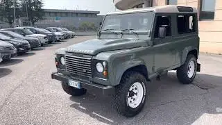 LAND ROVER DEFENDER 90 SE TD4 2.4 122HP VETTURA 4 POSTI 2008 KM.93K USATA IN VENDITA A BRESCIA