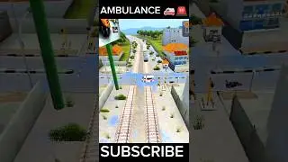 #train #vs #ambulance #new#game#viral#video #ambulancedriver