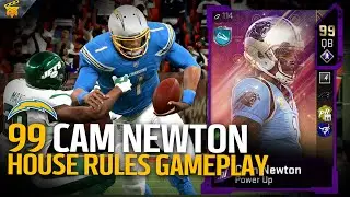 EPIC 99 Cam Newton House Rules Gameplay! | Madden 20 Ultimate Team