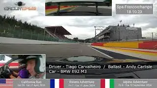 Spa-Francorchamps Track Day - BMW E92 M3 - Circuit Days