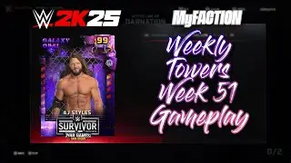 WWE 2K25: Еженедельные башни MyFaction, неделя 51, игровой процесс