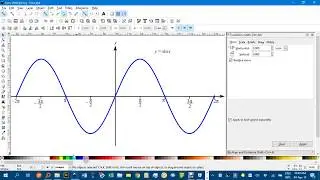 Detailed sine graph