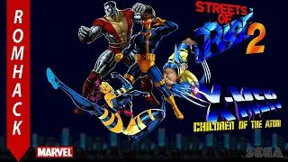 Streets Of Rage 2  '' Hack X-Men Children Of Atom ''