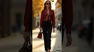 Chic Silk Scarf Outfits | Classy Women&rsquo;s Street Style Inspiration