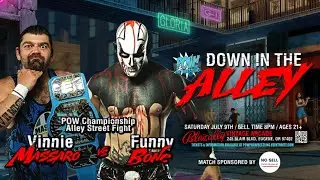 Rematch! Vinnie Massaro vs. Funnybone | POW! Pro Wrestling | Eugene, Oregon | July 2022