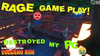 DolphinDom volcano run raged me to destroy my PC Funny rage gameplay.