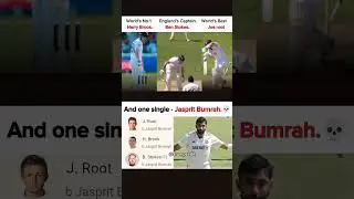 Jasprit Bumrah took the wickets of Harry Brook, Ben Stokes, and Joe Root 🥶, Ind vs Eng Test lord,