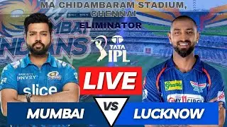 MI vs LSG Live IPL 2023 Match | Live Cricket Match Today | Mumbai vs Lucknow LIVE Match Score