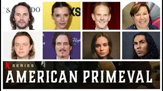 American Primeval cast interviews with Taylor Kitsch, Betty Gilpin, Dane DeHaan, Kim Coates & more