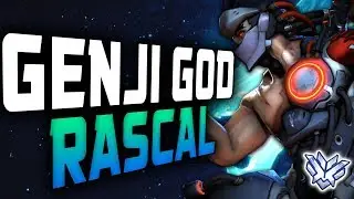 INSANE Genji VS Season 12 - RASCAL! [ OVERWATCH SEASON 12 TOP 500 ]