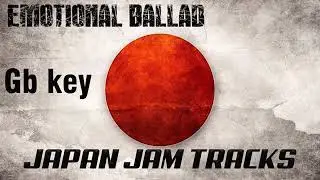 Emotional ballad backing track in Gb key
