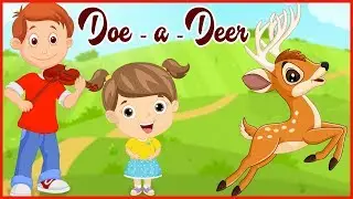 Doe a deer Rhyme | Popular Nursery Rhyme For Kids