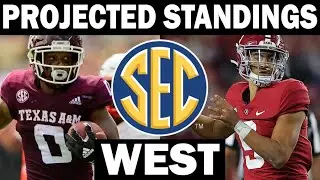SEC West Projected Standings for 2022
