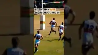 RG SNYMAN HIGH SCHOOL RUGBY 🤯🔥 INSANE SKILL!! #springboks #rugbyskills #rugby #rgsnyman #bokke