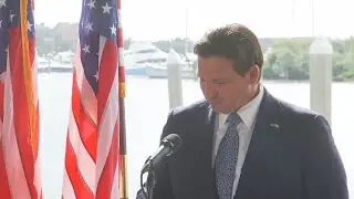 DeSantis announces funds for Florida's water resources