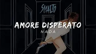 AMORE DISPERATO - Nada (by Fabio Marziali) Alto Sax Music Sheet
