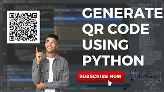 Generating QR Code using Python || Milestone_Web_Studio || #QR_Code #MILESTONEWEBSTUDIO