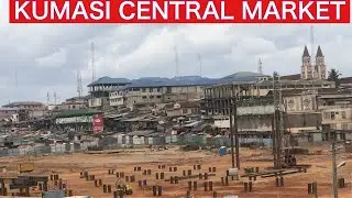NEW UPDATE: DEVELOPMENT OF KUMASI CENTRAL MARKET IN ASHANTI REGION,KUMASI #centralmarket #kumasivlog