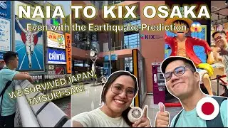 Step-by-Step NAIA to Kansai Airport Travel Guide + Dotonbori, Ichiran Ramen & Shinsaibashi Tour 🇯🇵