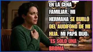 En la Cena Familiar, Mi Hermana Se Burló del Audífono de Mi Hija. Mi Papá Dijo: 'Es Solo una Broma..