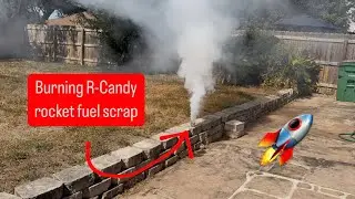 R-Candy (rocket fuel) scrap