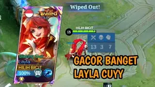 13 KILLS + MVP | LAYLA FULL BUILD - BUILD TOP 1 GLOBAL LAYLA - MOBILE LEGENDS