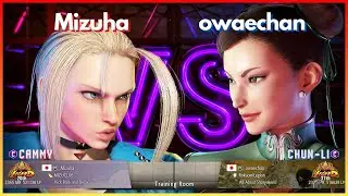 Street Fighter 6 - Mizuha (Cammy) vs owaechan (Chun Li)