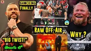 🧨 &ldquo;UNSEEN RAW DRAMA! Roman Reigns Winning&hellip; But Why Did Brock FALL During His Entrance?! 👀💥
