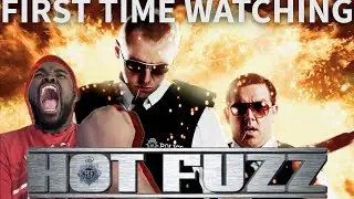 Hot Fuzz is AMAZING!!! | First Time Watching | Movie Reaction | Looney's Universe