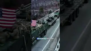 Massive U.S. Military Convoy Delivers Weapons to Ukraine | Breaking News