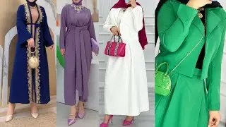 موضة ربيع محجبات 2023🌟تشكيلات وتنسيقات العيد قمةاناقة 💥modern hijab/hijab outfits/hijab style