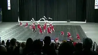 PALM DESERT CHARTER MS VARSITY WINTERGUARD 4/22/18 @ UCI BREN CTR
