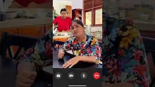 நல்ல காலம் தப்பிட்டன் 🤪| WhatsApp Call 📞 | Rj Chandru Menaka Comedy | #shorts