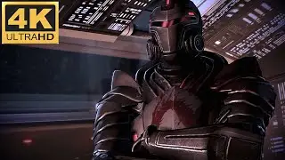 Mass Effect Legendary Edition: The Fleets Arrive | Shepard with Blood Dragon Armor 4K 60 FPS
