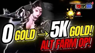 MIR4 0 Gold to 5K Gold FAST! | Best F2P Skill Tome Summon + Market Strategy