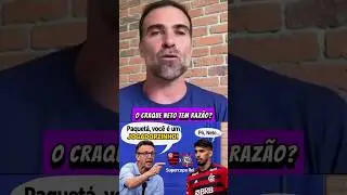 O craque Neto tem raz&atilde;o? ➡️Siga @thiago_asmar #pilhado #flamengo #corinthians #jovempan #craqueneto