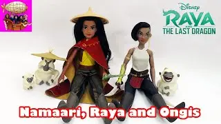 Namaari, Raya and Ongis | Disney Raya and the Last Dragon | Character Review and Toy Opening Series