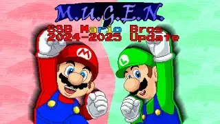 MUGEN SSB Mario Bros Update + Battles