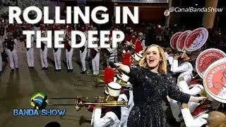Adele - Rolling in the Deep - Saída da Banda Marcial - Dragões da Bahia