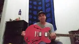 Обзор двух копий Gibson ES-335, Hohner HS-35 (со звукоснимателями Gibson) и Epiphone Dot через Vox VT40.